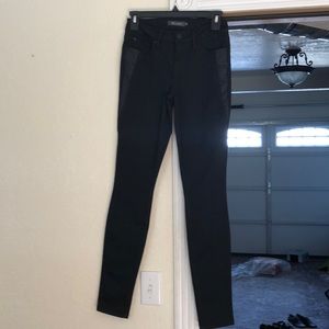 Never been work black tight pants